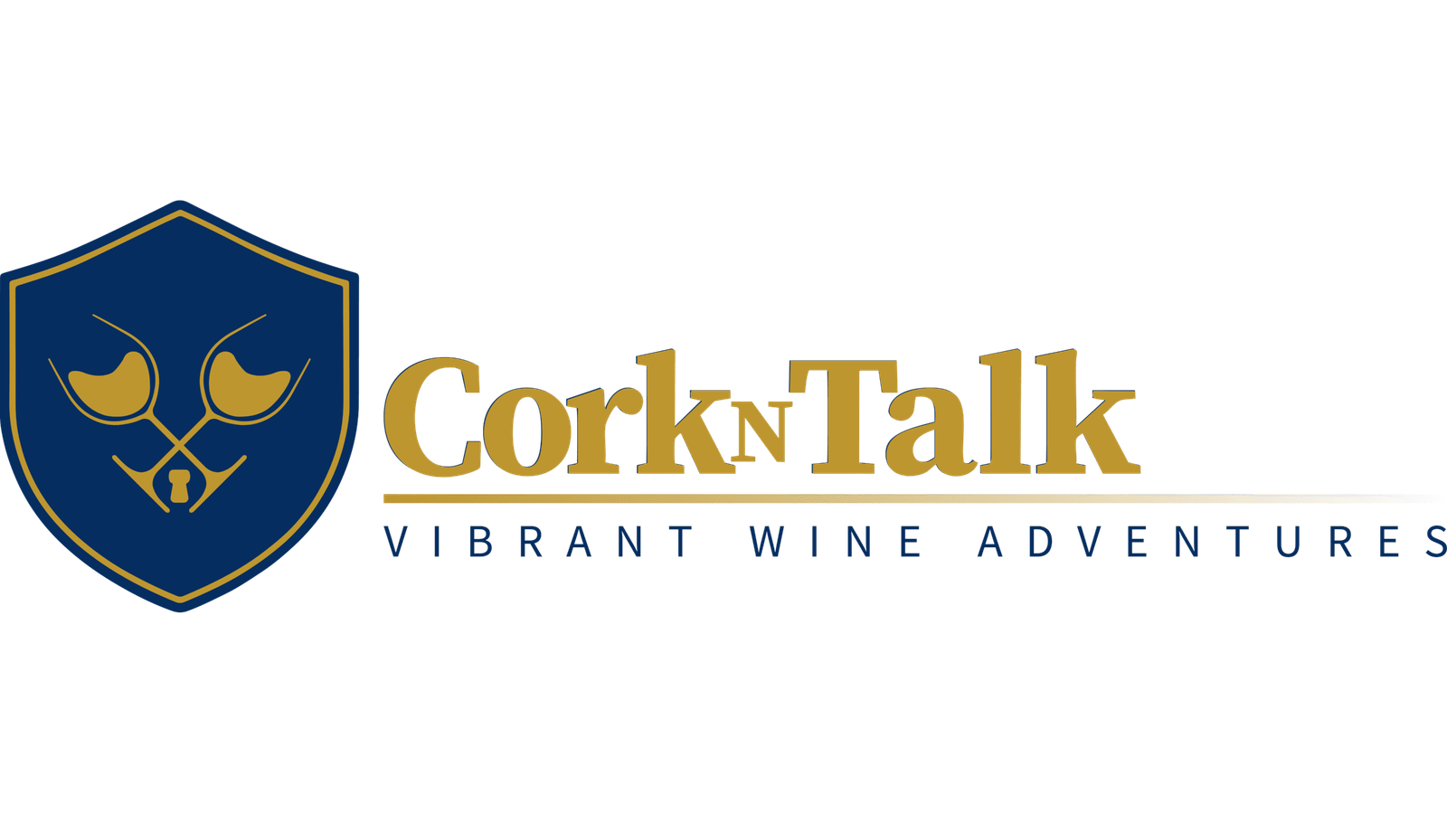 CorkNTalk_Horizontal logo- gold